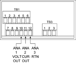 Analog Output Connections